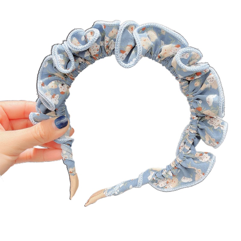 Băng Đô Cài Tóc In Họa Tiết Hoa Thời Trang Cho Nữ