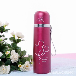 bình giữ nhiệt mickey 500ml (giao màu ngẫu nhiên)