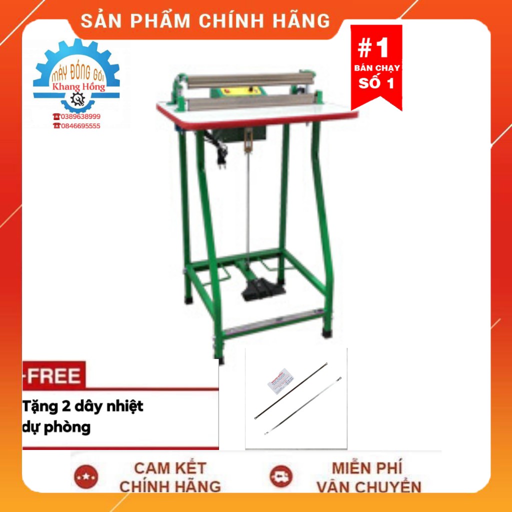 [TẶNG 2 DÂY NHIỆT] Máy Hàn Miệng Túi Nilon Dập Chân M2-400 Tân Thanh HÀNG CHÍNH HÃNG BẢO HÀNH 6 THÁNG