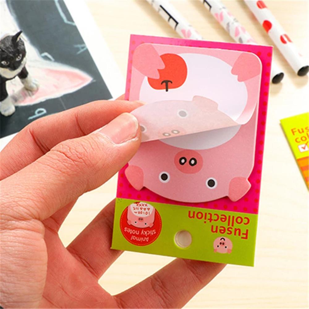 Giấy Dán Ghi Chú Tự Dính Hình Gấu Trúc Dễ Thương