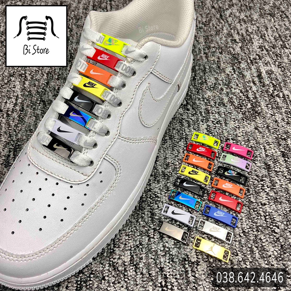 [Bảng 25 mẫu] Lacetags Nike  - Phụ kiện giày Air Force 1 (AF1), Jordan (AJ), Vans, Adidas,... [𝗕𝗮́𝗻 𝘁𝗵𝗲𝗼 𝗰𝗮̣̆𝗽]