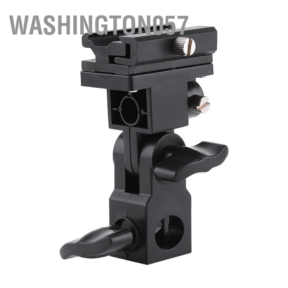 Có thể bán buôn Đèn flash giày đen màu Giá đỡ ô sáng để chụp ảnh video quay phim Washington057 Hàng giao ngay