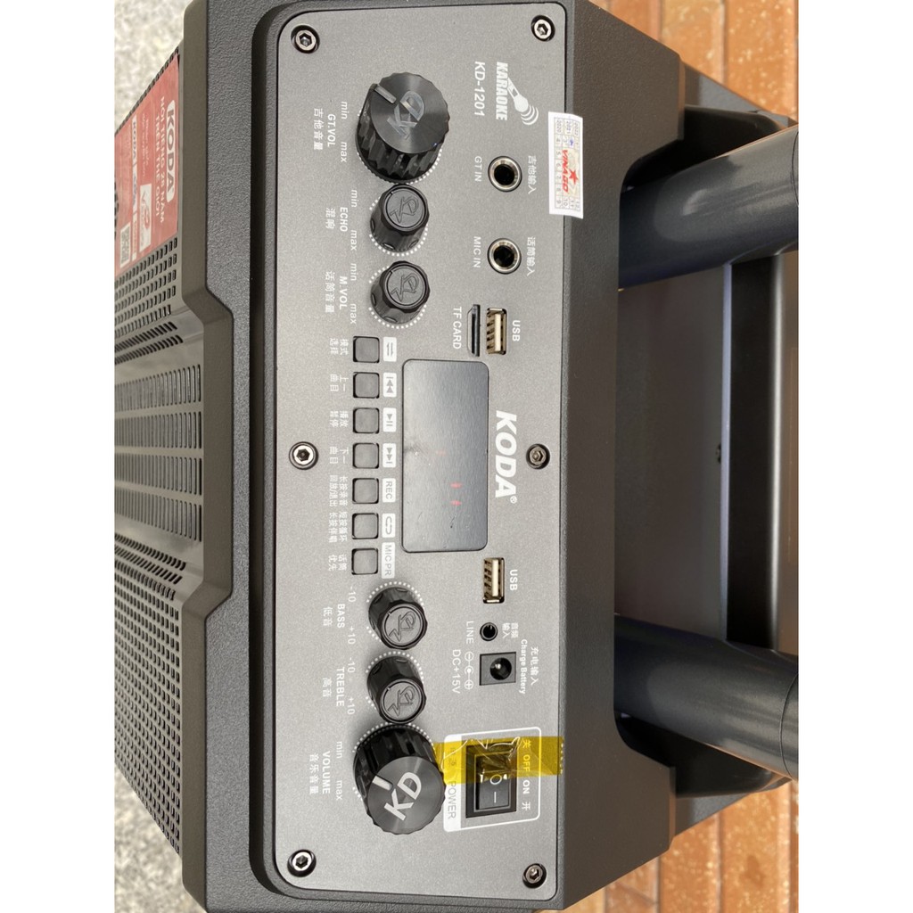 LOA KÉO CAO CẤP 3 ĐƯỜNG TIẾNG KODA KD-1201 /BASS 30CM- , MODEL MỚI 2021 -  Loa kéo | PhongVuPC.Com