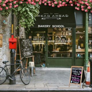 Tranh dán tường 3d quán cà phê có keo sẵn