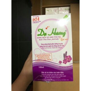 Dung dịch vệ sinh phụ nữ Dạ Hương tím 100ml