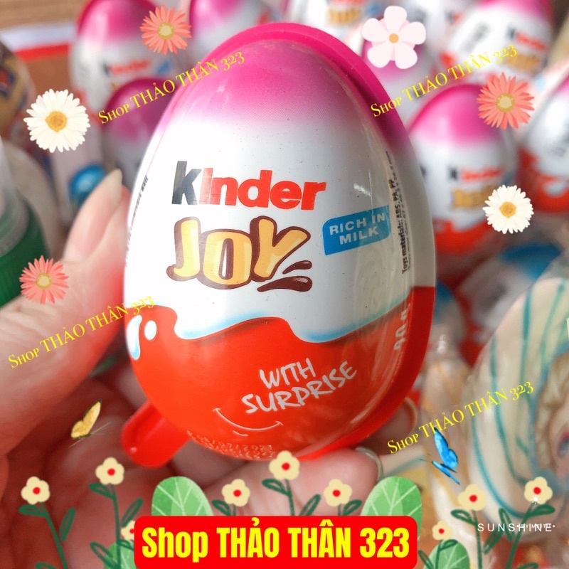 Trứng Kinder Joy - Trứng Bất Ngờ (Màu Hồng, Màu Xanh)-HÀNG NHẬP 100% CHÍNH HÃNG