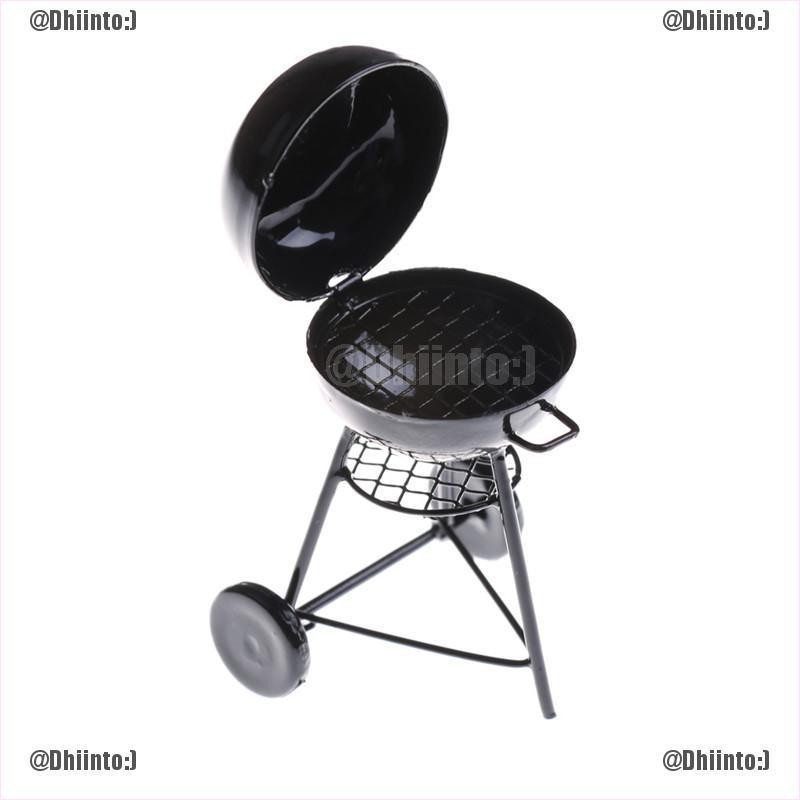 Lò nướng bbq đồ chơi búp bê tỉ lệ 1:12 chất lượng