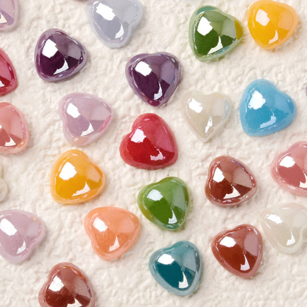 [Hàng mới về] Set 50 Phụ Kiện Trang Trí Móng Tay 3D Độc Đáo Cho Nữ