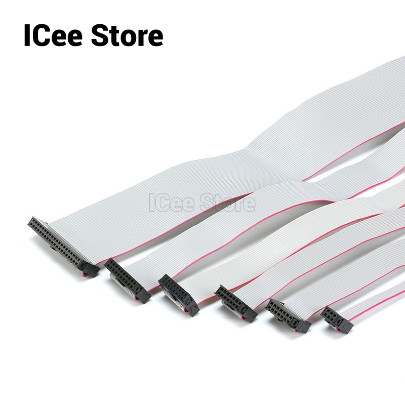 Dây Cáp Truyền Dữ Liệu 2.54MM Pitch FC-6 / 10 / 14 / 16 / 20 / 40 PIN 30CM Cho DC3 IDC BOX