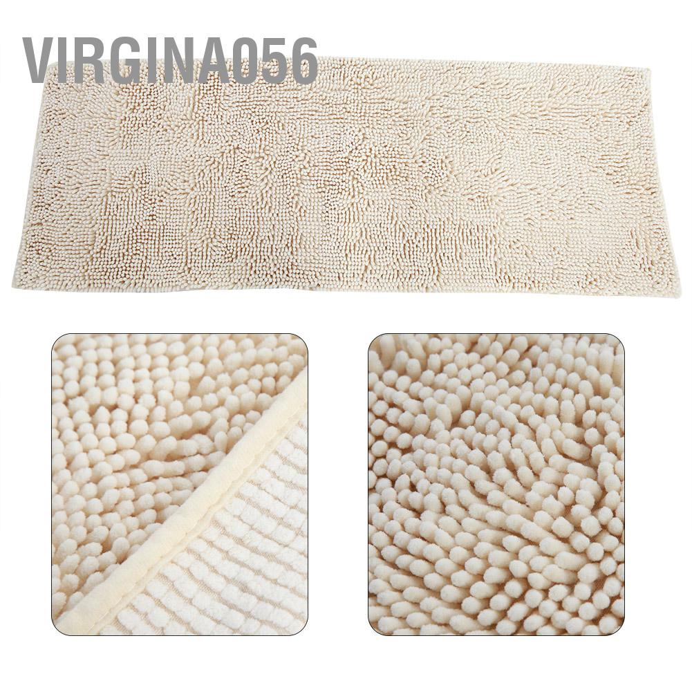 Virgina056 Virgina056 Chenille Chống trượt thấm nước Phòng tắm khách