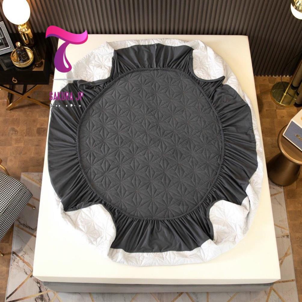 CHÍNH HÃNG-  Bộ Ga Gối Nỉ Nhung Trần Bông Cao Cấp Loại 1 Muji Xuất Nhật  Ga Gối Nỉ Nhung Muji Sakura JP Bedding Decor