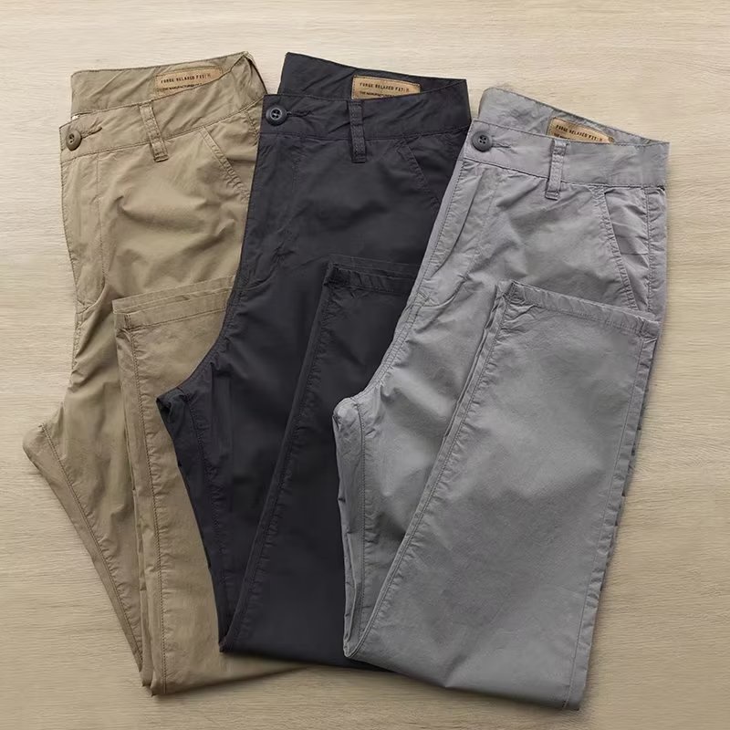 Quần Dài Nam Kiểu Dáng Đơn Giản Thoải Mái Size S-4xl