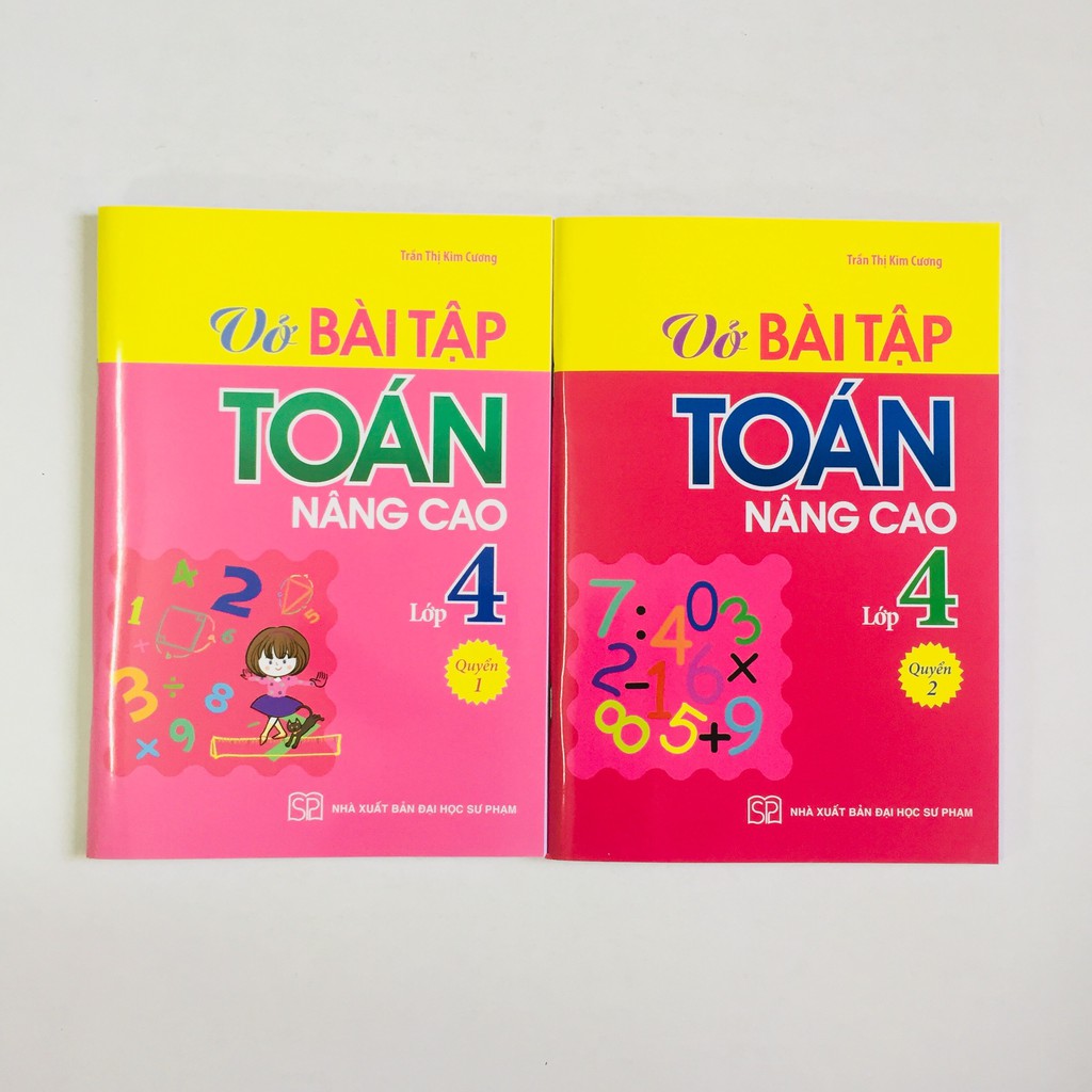 Sách - Vở Bài Tập Toán Nâng Cao Lớp 4 ( Bộ 2 Quyển)