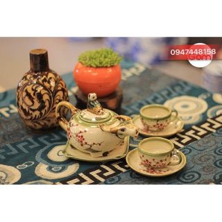 Bộ ấm trà con trâu