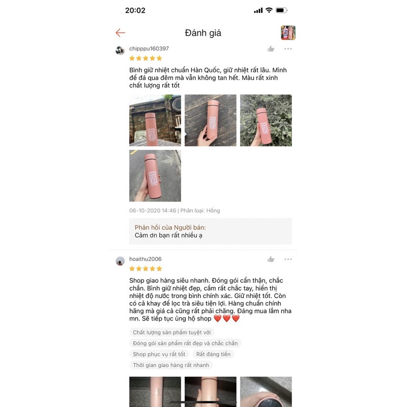 Bình giữ nhiệt KOREA, pha trà thông minh chính hãng tặng kèm túi đựng bình | BigBuy360 - bigbuy360.vn