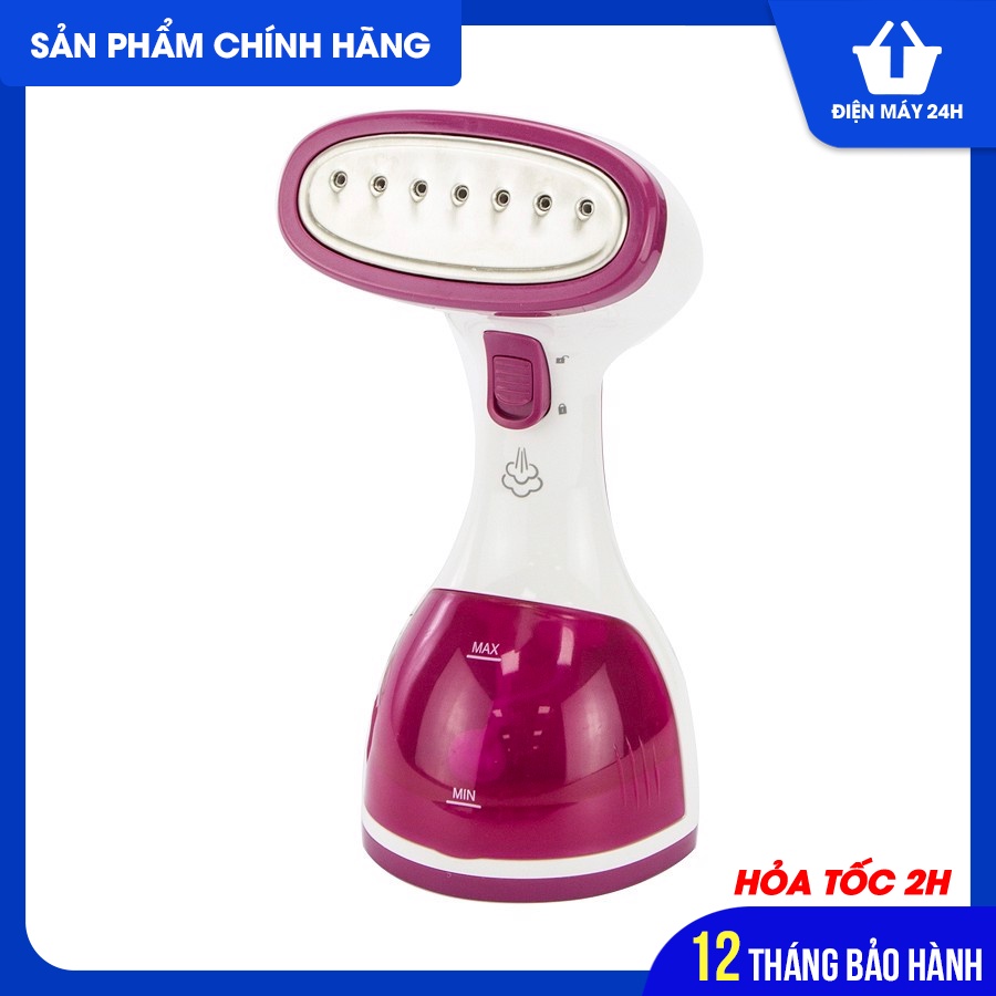 Bàn Là Hơi Nước Cầm Tay Lock&amp;Lock ENI241PIK (1000W) - Hồng