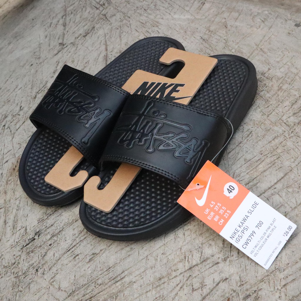 Dép Xỏ Ngón Nike Benassi X Stussy Chính Hãng Thời Trang Cho Nam