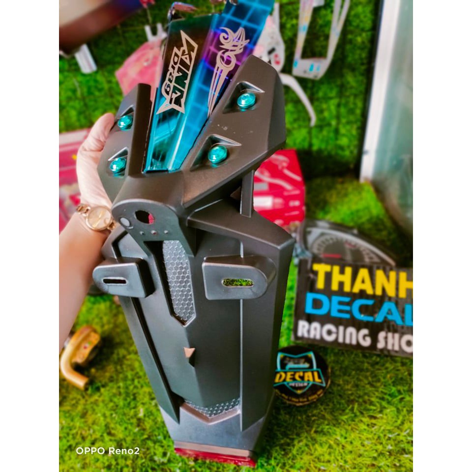 Dè lớn  Malaisia full ốp đuôi kingdrag + ốc gr5  lắp cho ex 150 cc ...