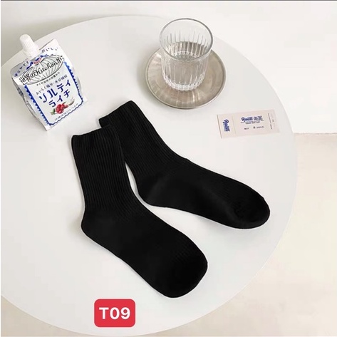 Tất nữ cổ cao hàn quốc cao cấp cute vớ nữ SHOESCARE T05