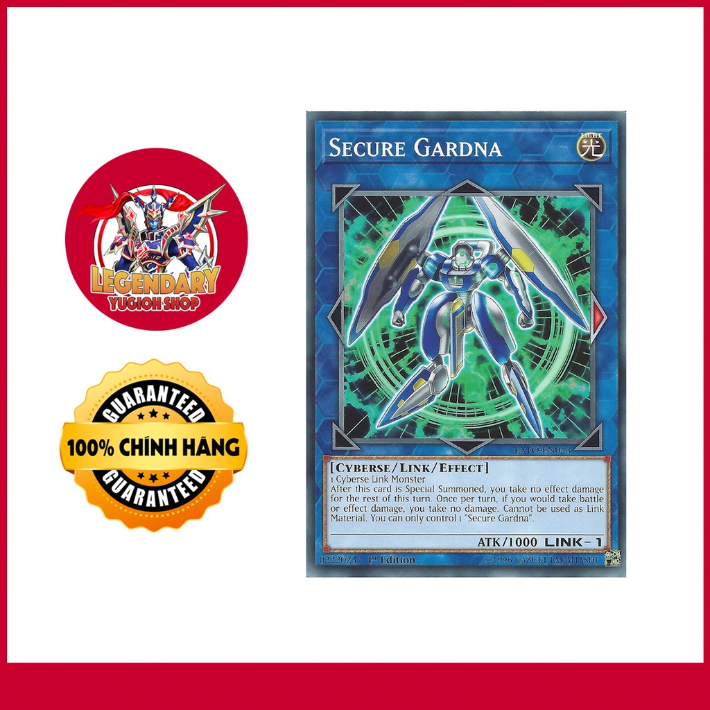 [EN-JP][Thẻ Bài Yugioh Chính Hãng] 'Secure Gardna'