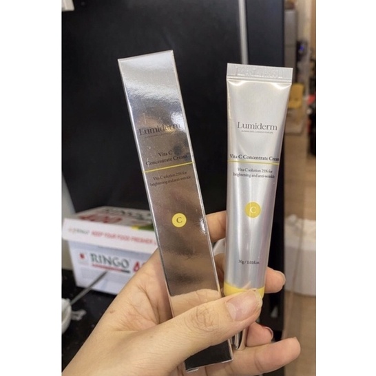 KEM DƯỠNG VITAMIN C 25% làm trắng giảm thâm sạm Lumiderm