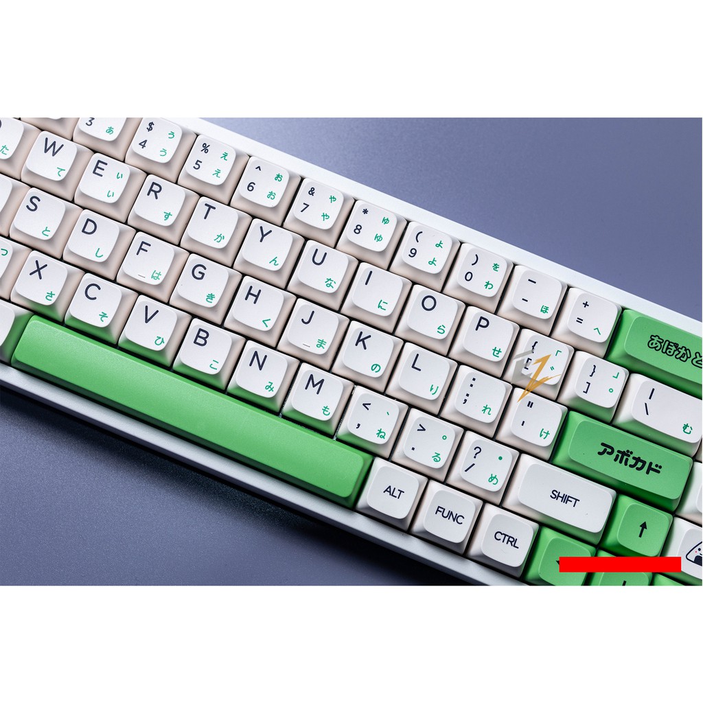 [Mã SKAMSALE03 giảm 10% đơn 200k] KEYCAP XDA THICK PBT AVOCADO &amp; MILK 137 PHÍM CHO BÀN PHÍM CƠ CỦA EZPC