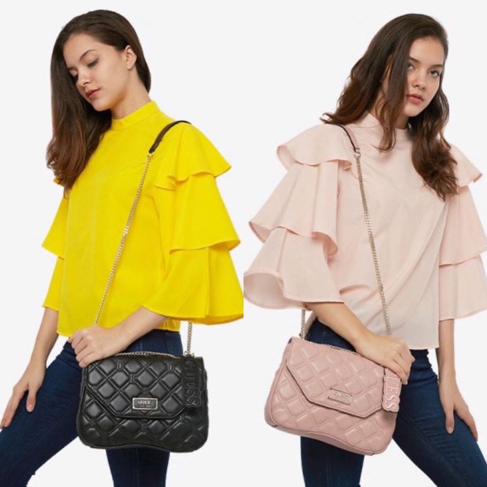 TÚI GUESS CHẦN NẮP LỚN