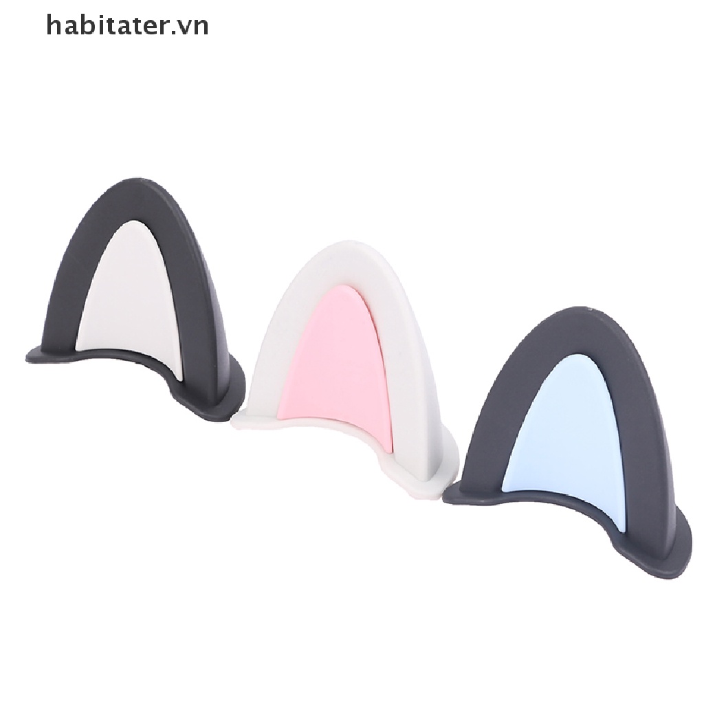 Set 2 Mũ Bảo Hiểm Hình Tai Mèo Dễ Thương