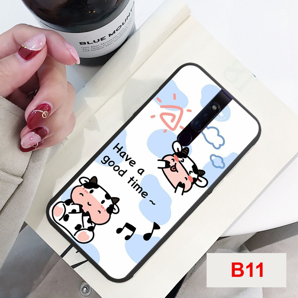 [HOT]ỐP LƯNG OPPO F11/F11 PRO HÌNH BÒ SỮA MOO CỰC CHẤT LƯỢNG