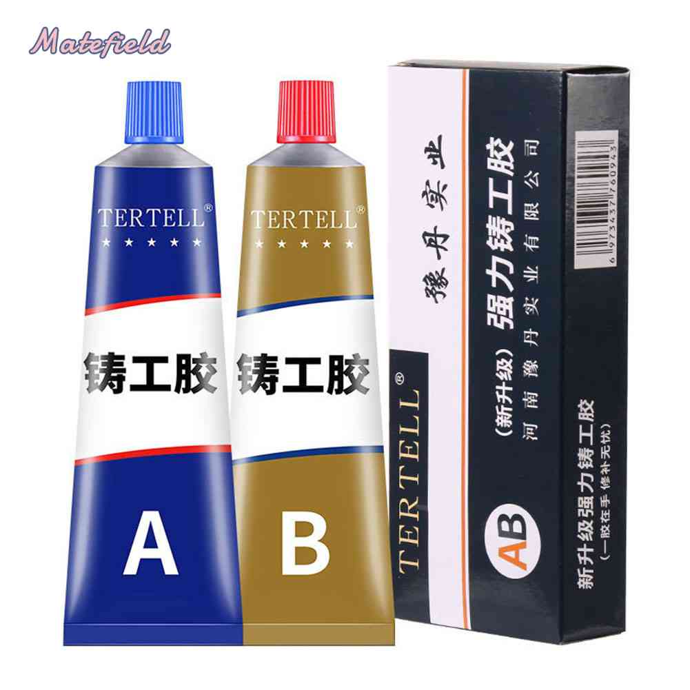 Matef Set 2 Tuýp Keo AB Chuyên Dụng Cho Thợ Kim Loại