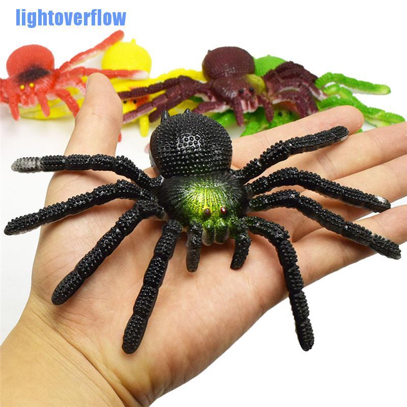 Mô hình đồ chơi côn trùng nhện hù dọa ngày halloween cho bé