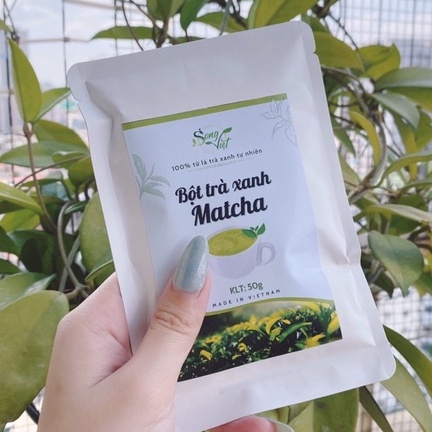 Matcha Trà xanh pha chế, làm bánh Song Việt