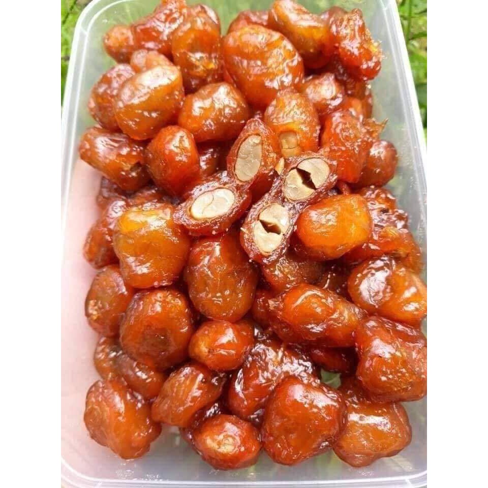 Mứt Chôm Chôm Có Hạt - Hộp 300g - Đặc Sản Bến Tre