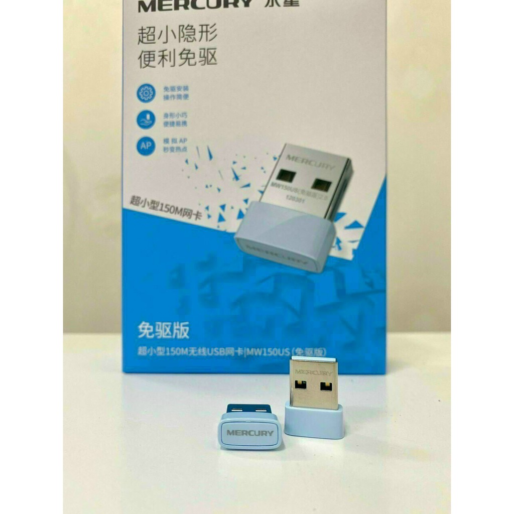 USB Thu Wifi MIni MW150U - USB Wifi Cho Pc Tốc Độ  150Mbps - Go Ku