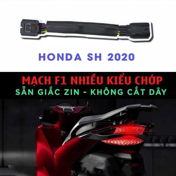 Mạch Nháy Đèn Hậu Stop F1 cho Sh 2017, Sh 2018, Sh 2019, Sh 2020, Sh 2021, Sh 2022 Nhiều Kiếu Chớp Lắp Như Zin