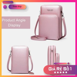 Túi Đựng Điện Thoại Đeo Chéo Cao Cấp Nhập Khẩu - Túi Đeo Chéo Nữ - Da PU Cao Cấp