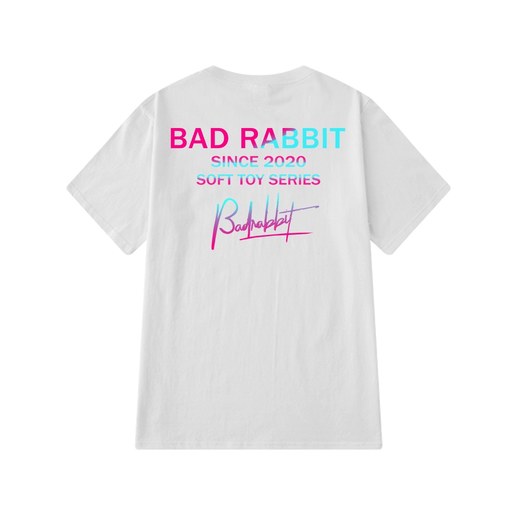 Áo thun unisex tay lỡ form rộng bad rabbit c, áo phông phom rộng cổ tròn chất cotton mềm mịn thương hiệu Otherstyle