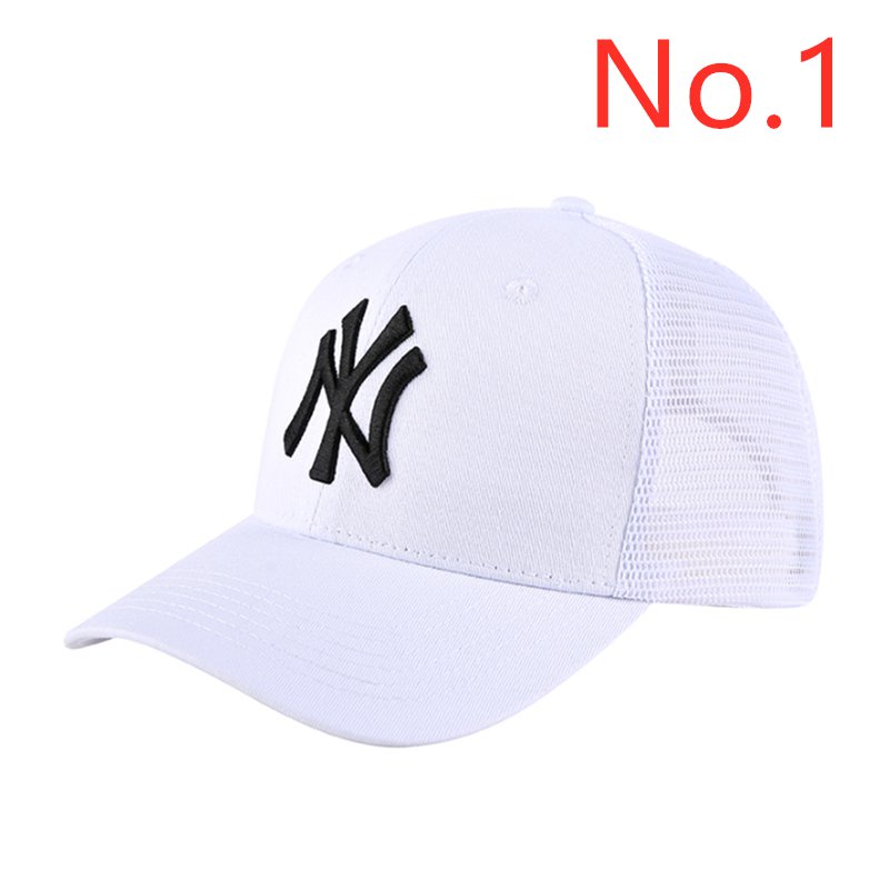 Mũ Lưỡi Trai Phối Lưới Thoáng Khí Thời Trang Mùa Hè Phong Cách MLB NY Yankee