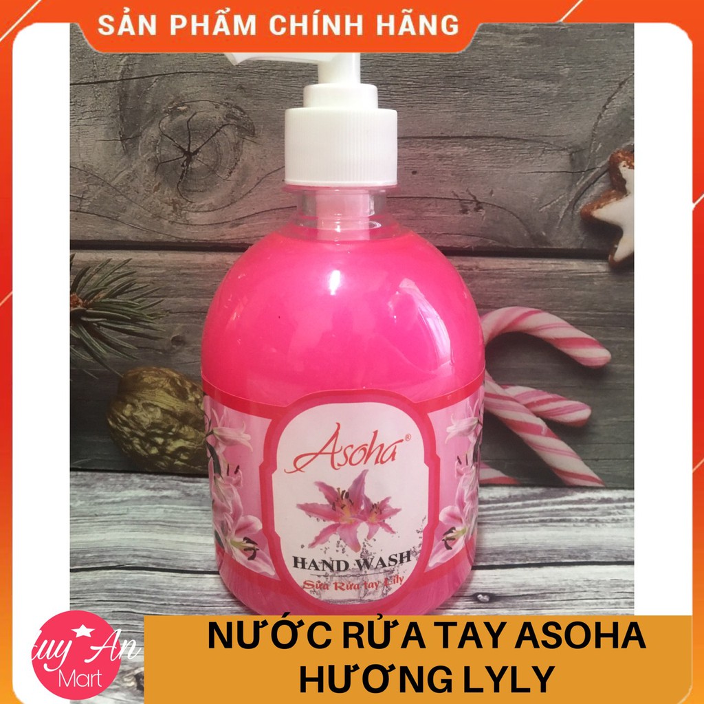 Nước rửa tay CAO CẤP Ashoha 500ml các vị HÀNG VIỆT