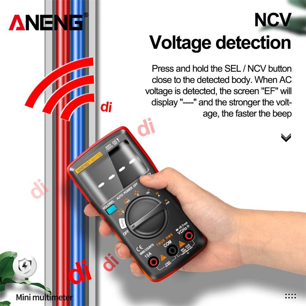 Đồng Hồ Vạn Năng Kỹ Thuật Số ANENG AN113D RMS AC / DC