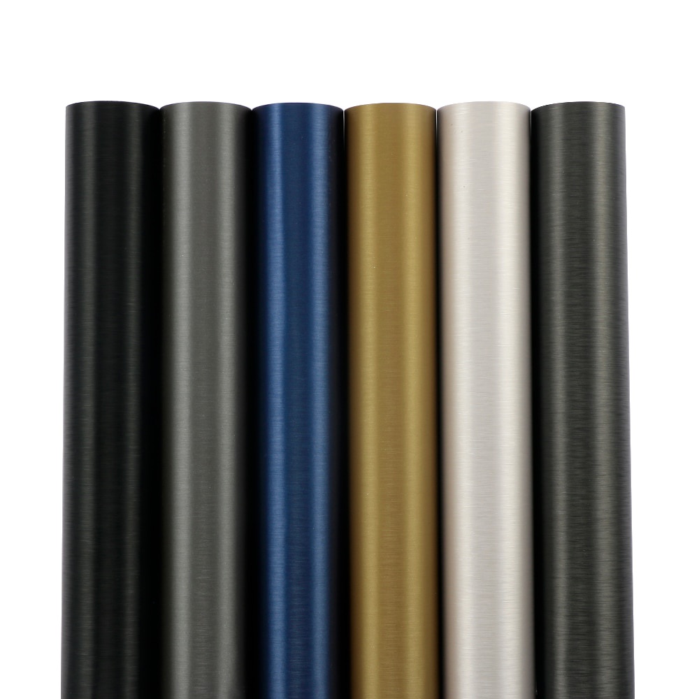 Rehoboth 30cmX100cm Kiểu dáng xe hơi Matt Brushed DIY Wrap Vinyl Film Sheet Bubble Free Air Release Xe máy Ô tô Dán xe hơi