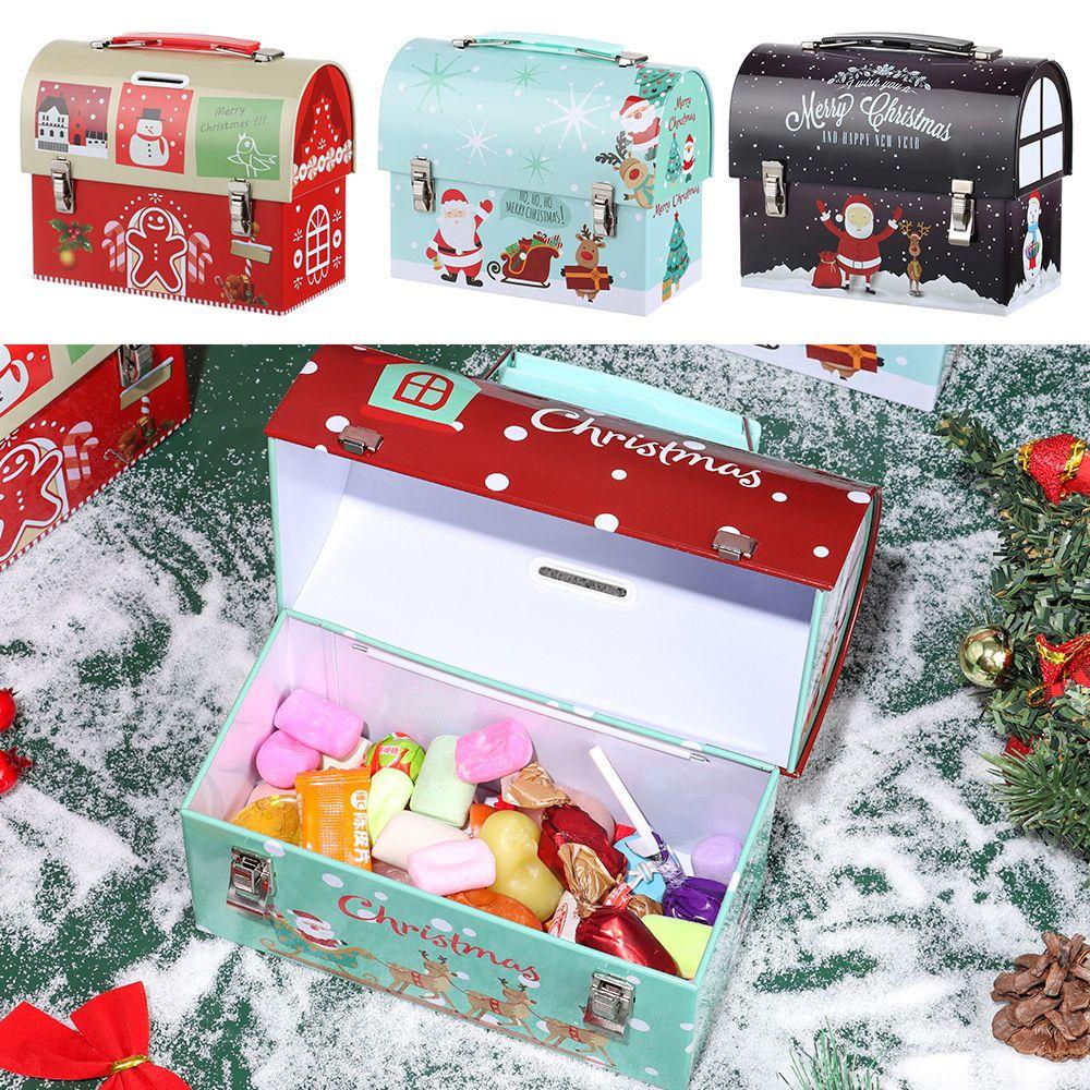 LEISURE Hộp Quà Giáng Sinh Năm Mới / Năm Mới Dùng Để Trang Trí