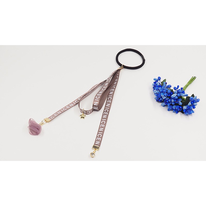 Cột tóc Ruy băng đính hoa SIÊU YÊU MS: CT1 - Hưng Long PC