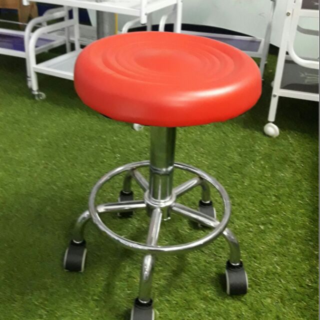Ghế xoay inox spa