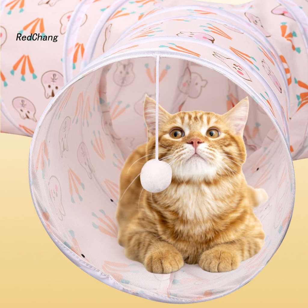 Đồ Chơi Ống Chui Có Bóng Lông Vui Nhộn Cho Mèo Cưng