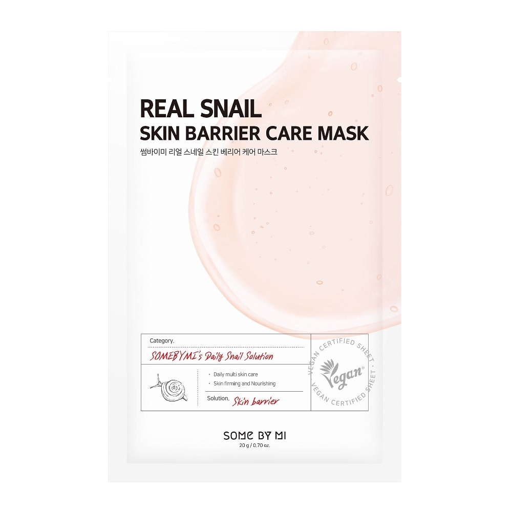 Mặt Nạ Giấy Some By Mi Bảo Vệ Da Real Snail Skin Barrier Care Mask 20g