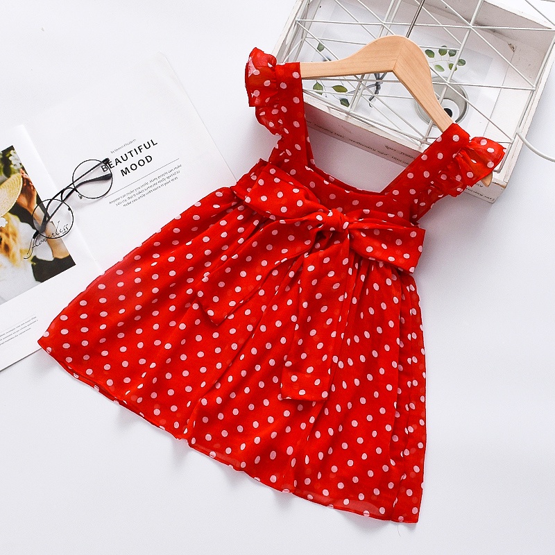 Đầm SáT NáCh In Hoa Dễ Thương Cho Bé