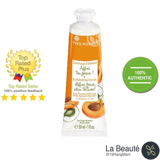YvesRocher Gommage Exfoliant À la Poudre d'Abricot - Tẩy Da Chết Chiết Xuất Trái Đào 30ml