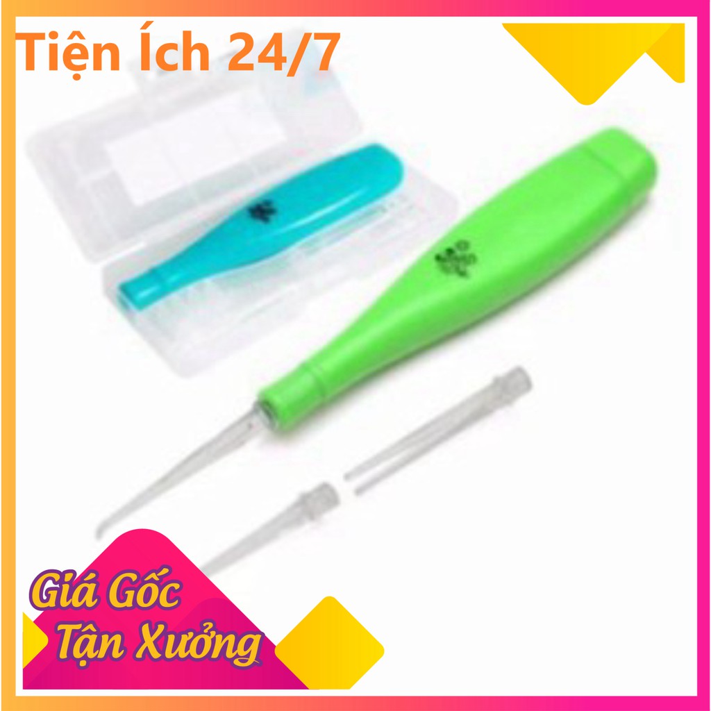 Dụng Cụ Lấy Ráy Tai Có Đèn Cho Bé, An Toàn Cho Bé Khi Sử Dụng, Cam Kết 100% Về Chất Lượng - [Tiện Ích 24/7]