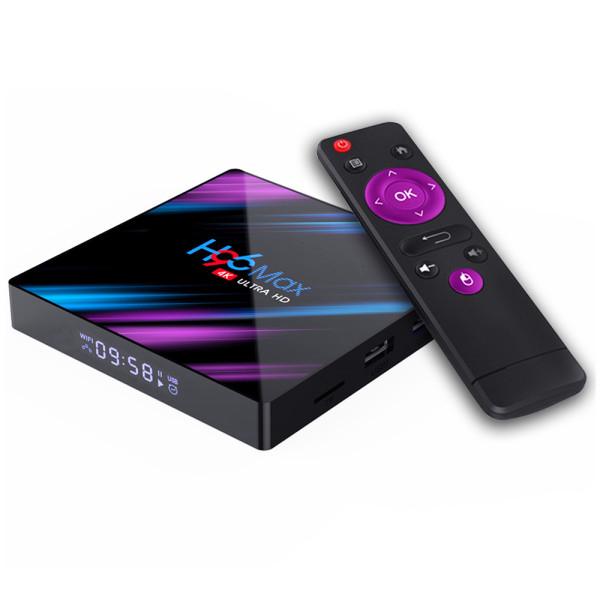 H96 Max RK3318 Android 9.0 Quad-Core HD TV Box Streaming Media Player
